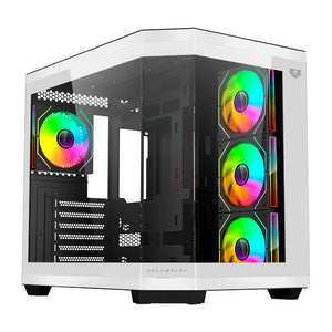 Gabinete Gamer BALAM RUSH Media Torre Tank Master 9600 TB / Max MB ATX / GPU 410 mm / 1x USB C + 1x USB 3.0 + 1x USB + A