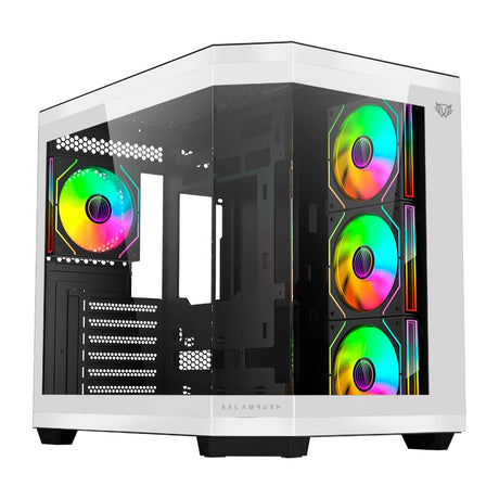 Gabinete Gamer BALAM RUSH Media Torre Tank Master 9600 TB / Max MB ATX / GPU 410 mm / 1x USB C + 1x USB 3.0 + 1x USB + A