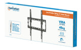 Manhattan Soporte de pared para TV/monitores (Inclinable), pantallas 32"–55", Compatibilidad VESA: d