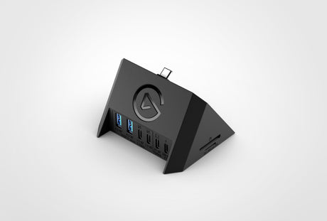 Elgato 10GBN9901 nodo concentrador USB 3.2 Gen 2 (3.1 Gen 2) Type-A + Type-C 5000 Mbit/s, USB Tipo C, MicroSD (TransFlas