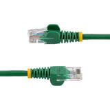 StarTech.com Cable de 2m Verde de Red Fast Ethernet Cat5e RJ45 sin Enganche - Cable Patch Snagless Cables de red 2 m Cat