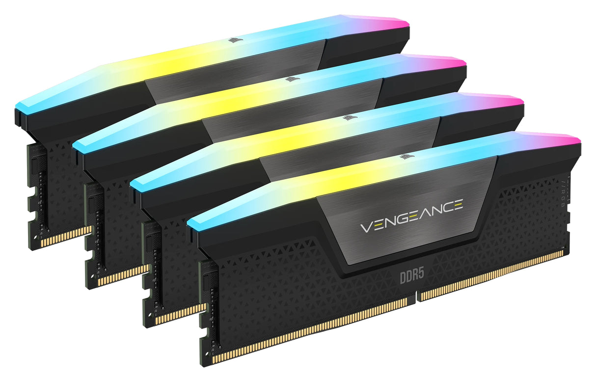 Corsair Vengeance RGB CMH128GX5M4B5600C40 módulo de memoria 128 GB 4 x 32 GB DDR5 288-pin DIMM, 5600 MHz