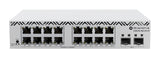Mikrotik CSS318-16G-2S+IN switch Gestionado Gigabit Ethernet (10/100/1000) Blanco