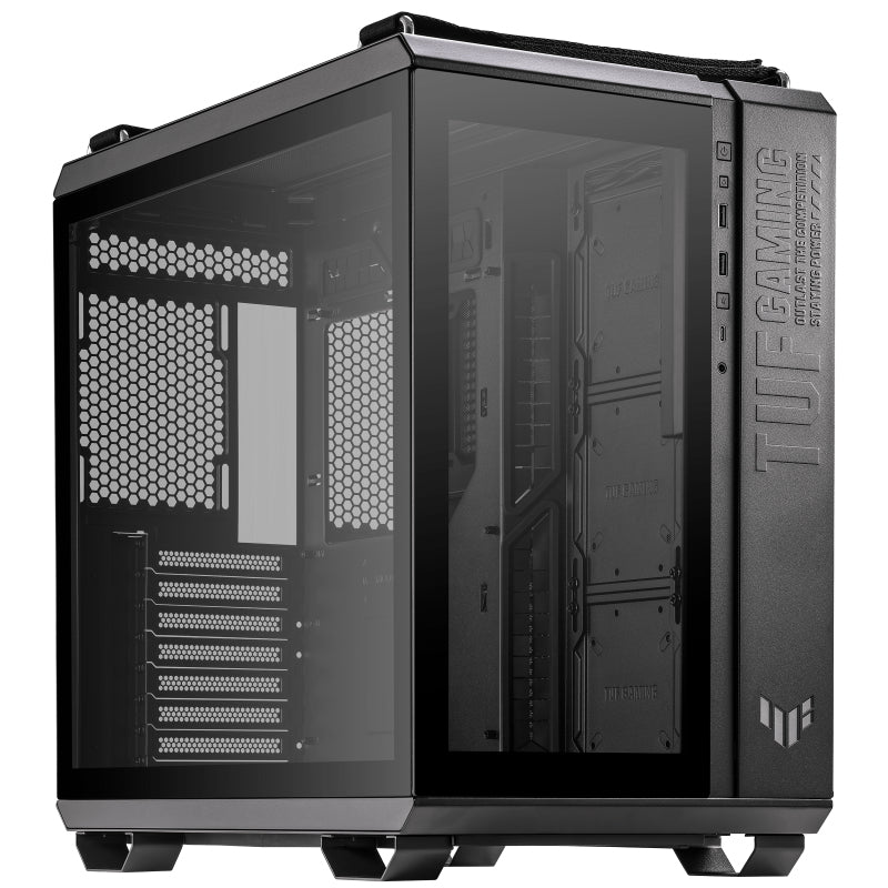 ASUS TUF Gaming GT502 carcasas ordenador Midi Tower PC Negro ATX, micro ATX, Mini-ITX