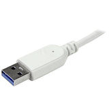 StarTech.com Hub Ladrón USB 3.0 de 7 Puertos - Hub Concentrador USB-A - Alimentado por el Bus - 5Gbps - Hub USB Portátil