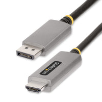 StarTech.com Cable Adaptador de 2m DisplayPort a HDMI - 8K 60Hz - 4K 144Hz - HDR10 - Conversor de Vídeo Activo DP 1.4 a 