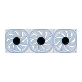 VORAGO Kit Ventiladores FKG500-WH, Producto Empresarial, 3 Velocidades, Bajo Ruido