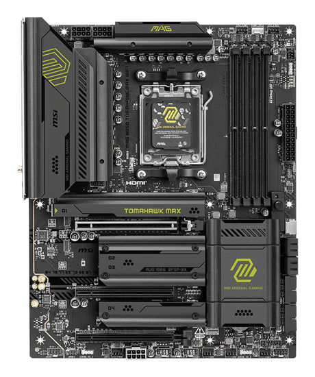 MSI MAG B850 TOMAHAWK MAX WIFI placas base AMD Zócalo AM5 Zócalo AM5 256 GB