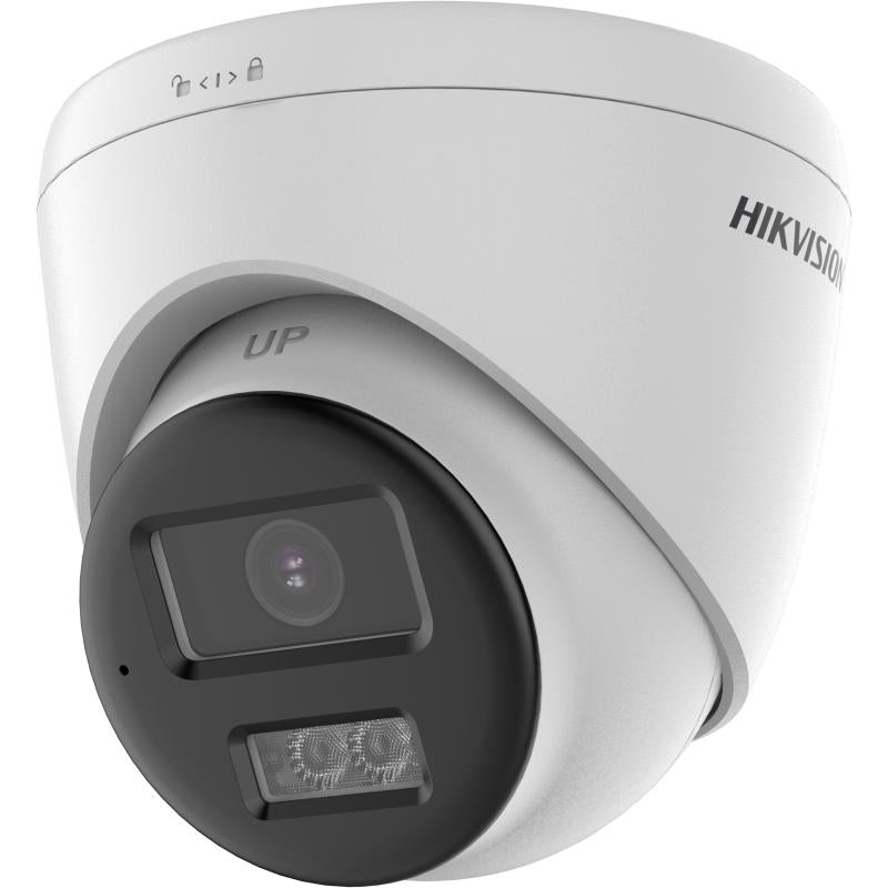 CAMARA TURRET HIKVISION [AUDIO BIDIRECCIONAL + DUAL LIGHT + COLORVU] TURRET TURBOHD 2 MEGAPIXEL (1080P) / LENTE 2.8 MM /