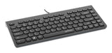 Manhattan 180702 Teclado Oficina Alámbrico USB Interruptor de membrana
