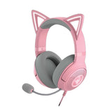 Razer Kraken Kitty V2 Auriculares Alámbrico Diadema Juego USB tipo A Rosa, 20 - 20000 Hz, 325 g