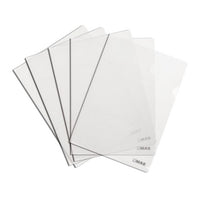 MAE FL-10 carpeta Polipropileno (PP) Transparente Folio, Folder de archivo convencional, 10 pieza(s)