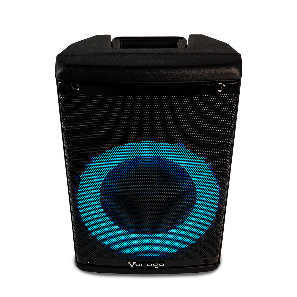 Vorago KSP-302 altavoz portátil y para fiesta Altavoz portátil mono Negro 30 W, 4 Ohmio, Inalámbrico y alámbrico