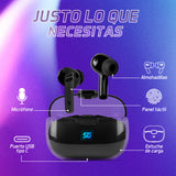 AUDÍFONOS VORAGO START THE GAME ESB-301-PRO TWS IPX6 LED