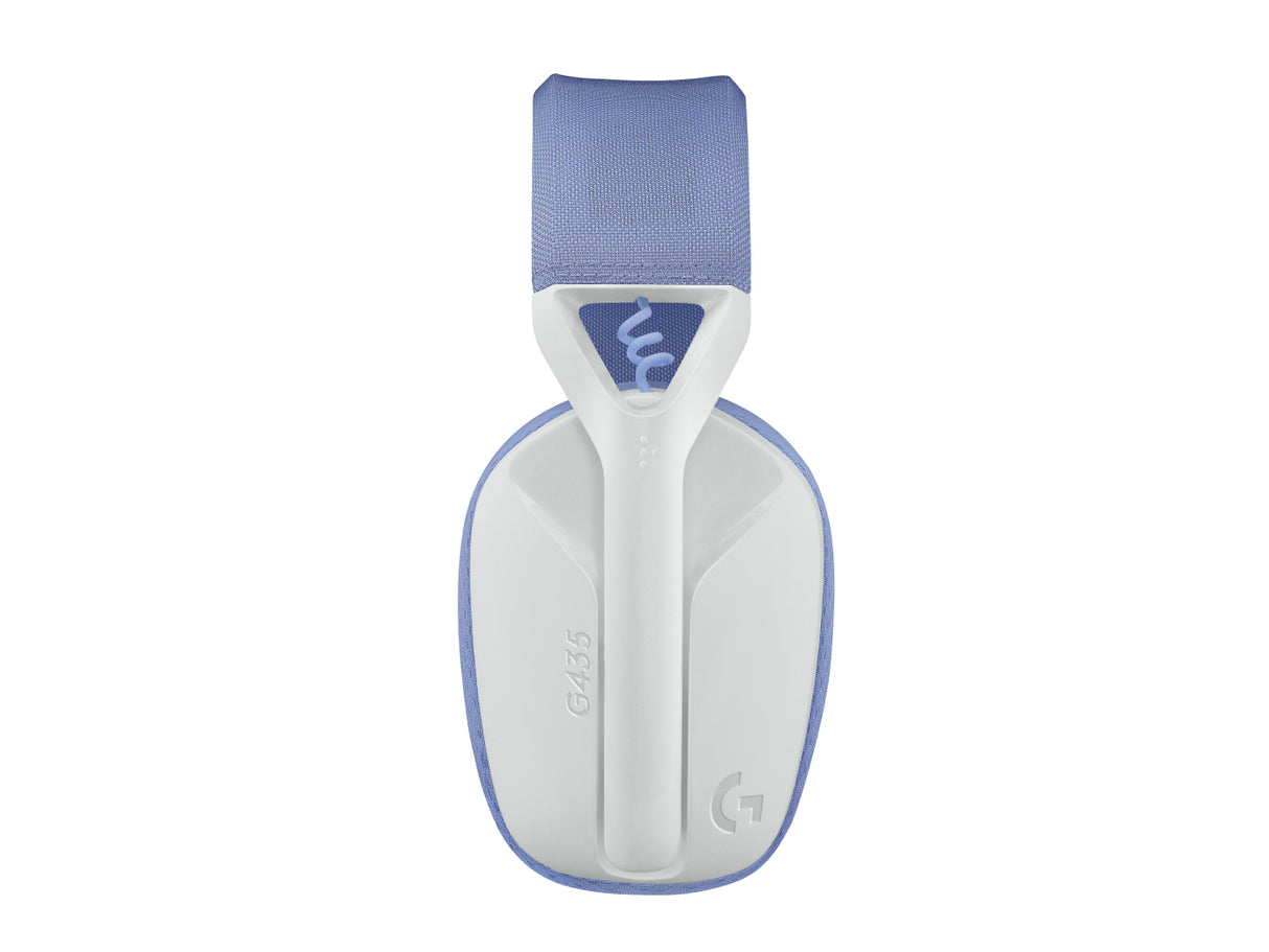 DIADEMA LOGITECH G435 LIGHTSPEED BT USB 18H PC MC PS WHITE(981-001073)