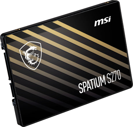 MSI Spatium S270 SATA 2.5 480GB unidades internas de estado sólido 480 GB 2.5" Serial ATA III 3D NAND