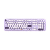 Acteck Creator Chic K-Colors MK485 teclado Ratón incluido Universal RF inalámbrico QWERTY Español Violeta, Interruptor d