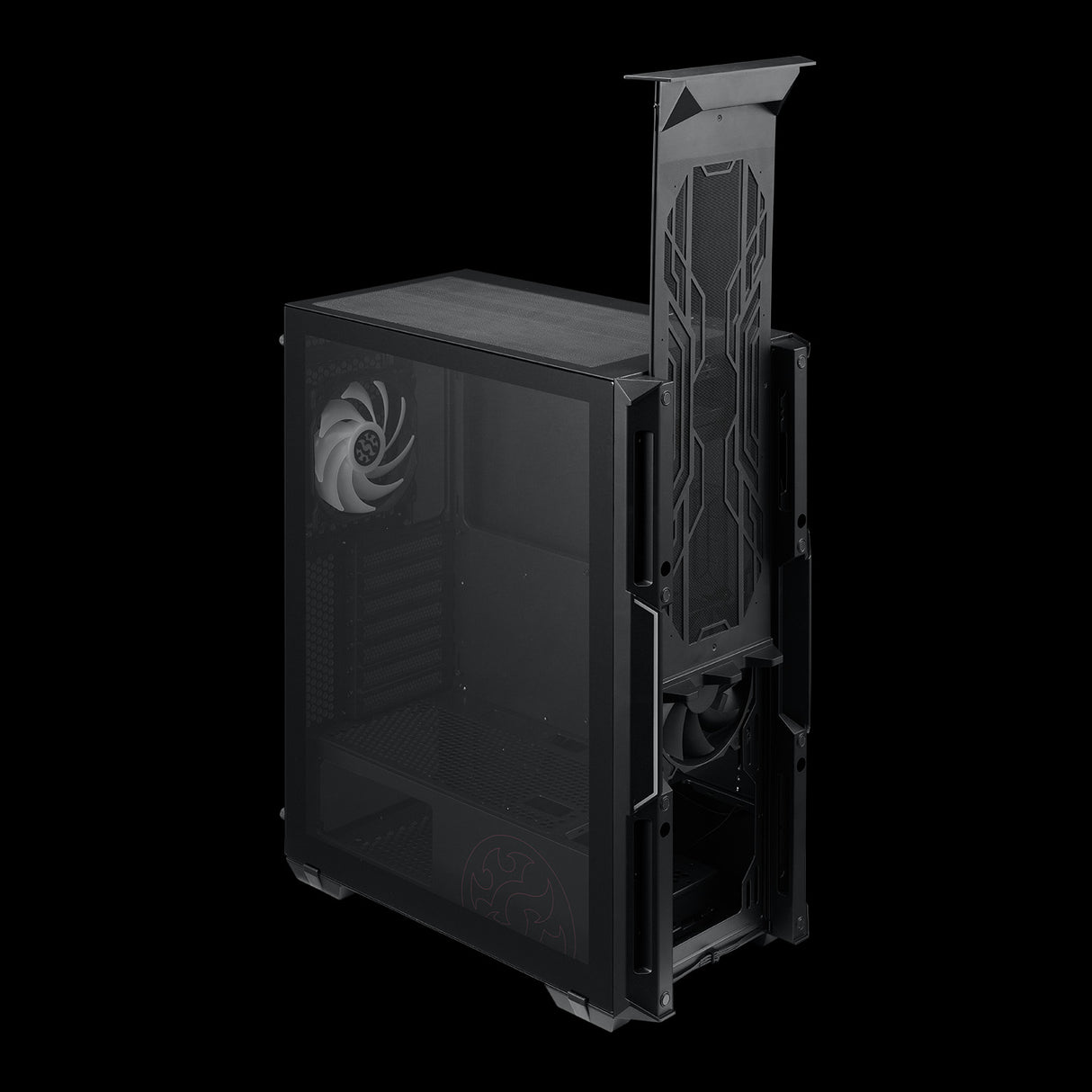 XPG STARKER Mid-Tower Negro carcasas ordenador SPCC Escritorio PC Negro
