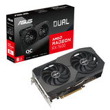 ASUS Dual -RX7600-O8G AMD Radeon RX 7600 8 GB GDDR6, 128 Bit, 7680 x 4320 Pixeles, PCI Express 4.0