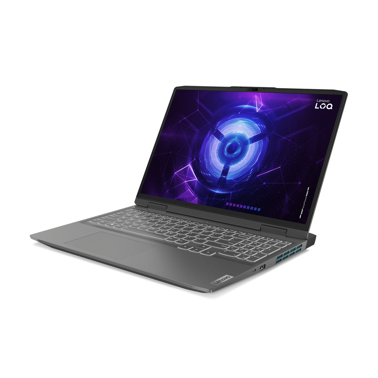 Lenovo LOQ 16IRH8 Laptop Storm Grey Portátil Gris Concha