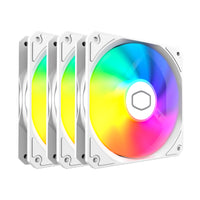 VENTILADOR P/GABINETE COOLER MASTER (MFW-B2DW-173PA-R1) MF120 LITE ARGB EDITION 3-PACK BLANCO