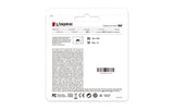 Kingston Technology Tarjeta micSDXC Canvas Select Plus 100R A1 C10 de 128 GB + ADP Memoria Flash 128 GB MicroSDXC 100 MB/s UHS-I