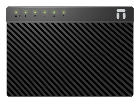 Netis System ST3105C dispositivo de redes Fast Ethernet (10/100) Negro, Bidireccional completo (Full duplex), Montaje de