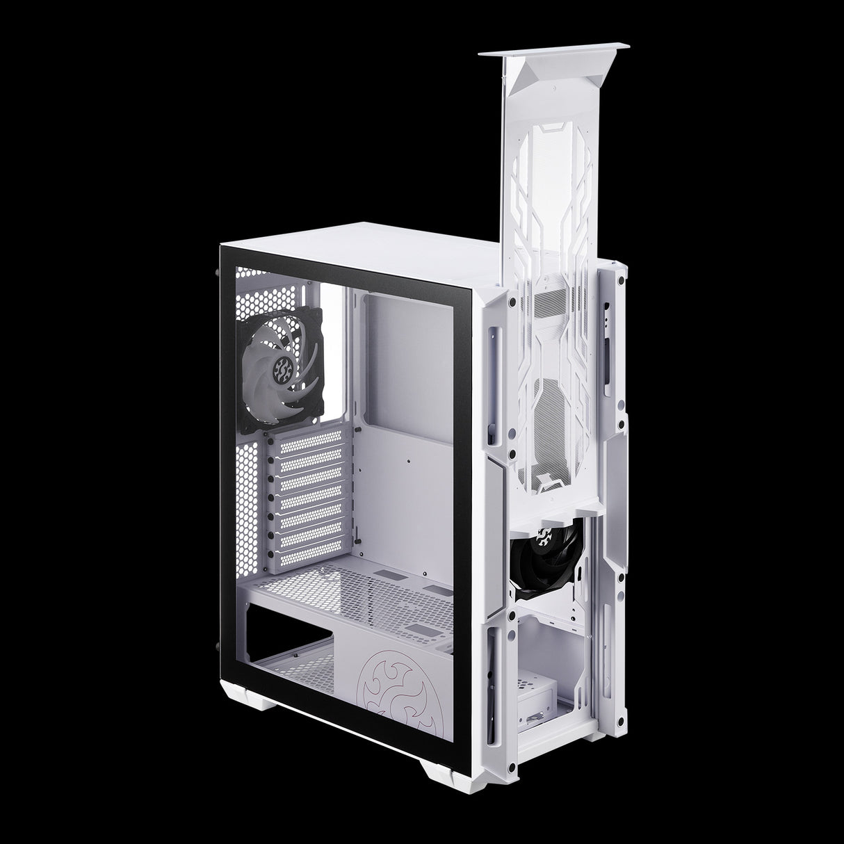 XPG STARKER Torre Media Blanca carcasas ordenador SPCC Escritorio PC Blanco