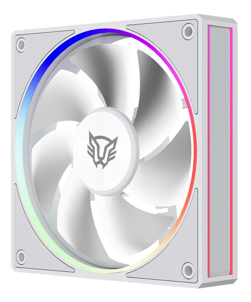 Balam Rush BR-942133 sistema de refrigeración de computadora Gabinete de la computadora Ventilador 12 cm Blanco