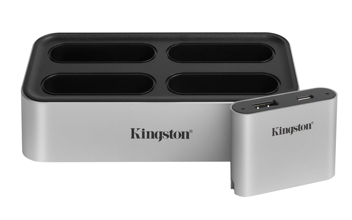Kingston Technology Acoplamiento de Estación de flujo de trabajo USB 3.2 Gen2 con concentrador USB-A