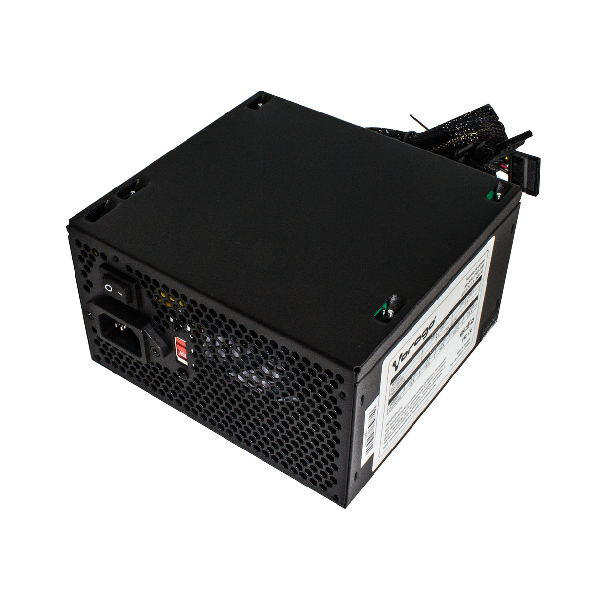 Vorago PSU-200 unidad de fuente de alimentación 600 W 20+4 pin ATX ATX Negro
