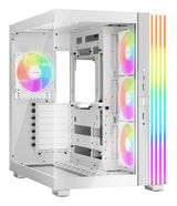 be quiet! LIGHT BASE 600 LX White carcasas ordenador Midi Tower PC Blanco ATX, micro ATX, Mini-ITX