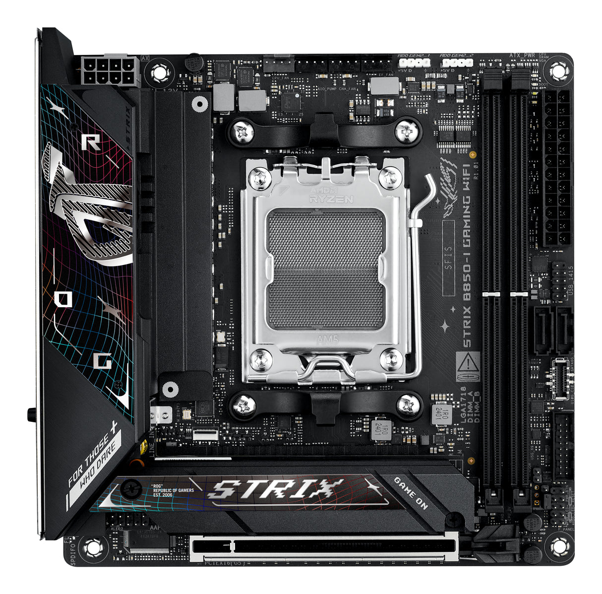 ASUS ROG STRIX B850-I GAMING WIFI placas base AMD Zócalo AM5 Zócalo AM5 DDR5-SDRAM