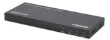 Switch multiviewer HDMI Manhattan de 4 puertos 4K