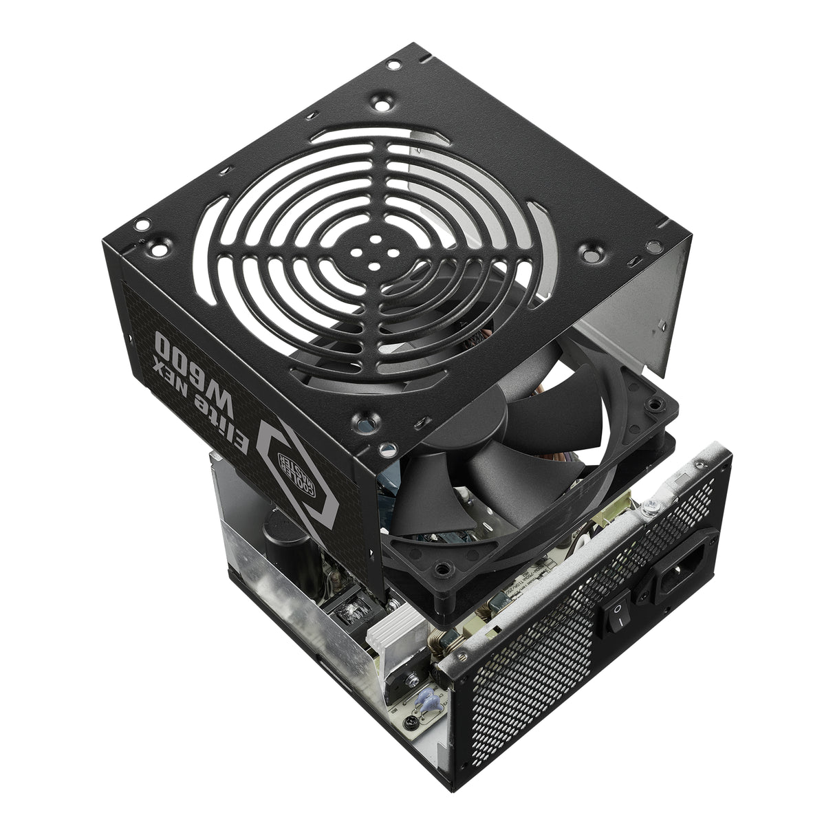 Cooler Master ELITE NEX White W600 unidad de fuente de alimentación 600 W 24-pin ATX ATX Negro