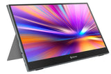 Steren DIS-116T monitor de computadora 39.6 cm (15.6") 1920 x 1080 Pixeles Full HD LCD Pantalla táctil Gris