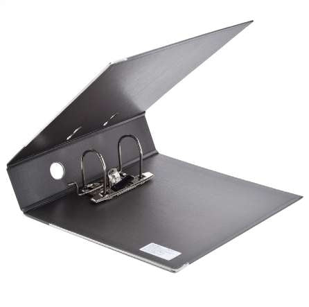 Techmakro KIT-82943P carpeta Cartón, Cloruro de polivinilo (PVC) Plata Carta, Folder de archivo convencional, Mate, 650 