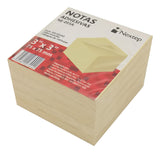 Notas Adhesivas Nextep 3x3, Color Amarillo, 5 Bloques con 500 Hojas, Ideal para Recordatorios y Organización