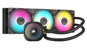 Corsair Nautilus 360 RS ARGB Procesador Enfriador de aire Negro, 1700 RPM