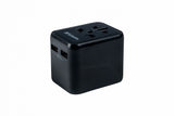 Verbatim 49543 adaptador de enchufe eléctrico Universal Negro