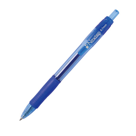 Nextep NE-062A bolígrafo de gel Medio Bolígrafo de gel de punta retráctil Azul 6 pieza(s)