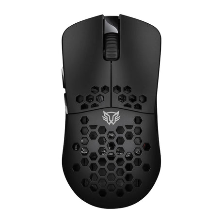 Balam Rush Speeder Light MG969 ratón Juego Ambidiestro Bluetooth Óptico 5000 DPI, Negro