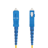 StarTech.com Cable de Fibra Óptica Simplex LC a SC (UPC) OS2 Monomodo de 10m - 9/125µm - 40G/100G - Resistente a Doblece