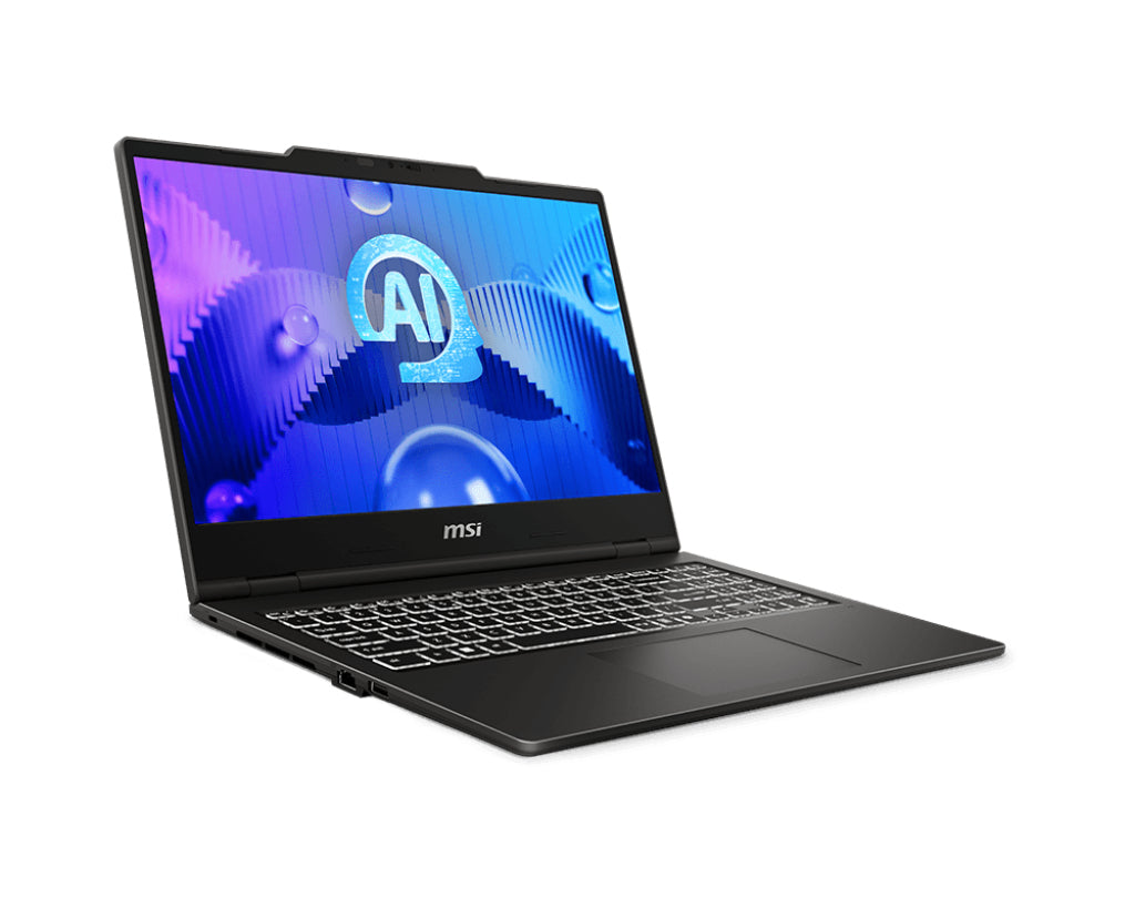 MSI Venture 15 AI A1MG-010MX Laptop Solid Gray Portátil Gris Concha