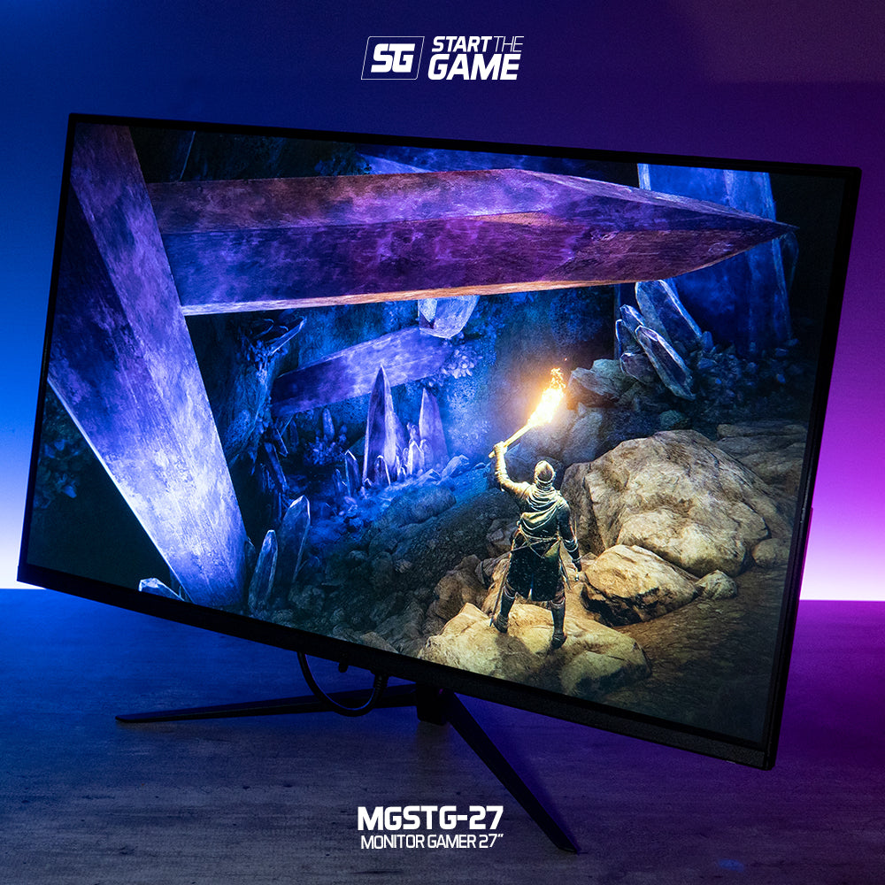 Vorago MGSTG-27 pantalla para PC 68,6 cm (27") 1920 x 1080 Pixeles Full HD LED Negro
