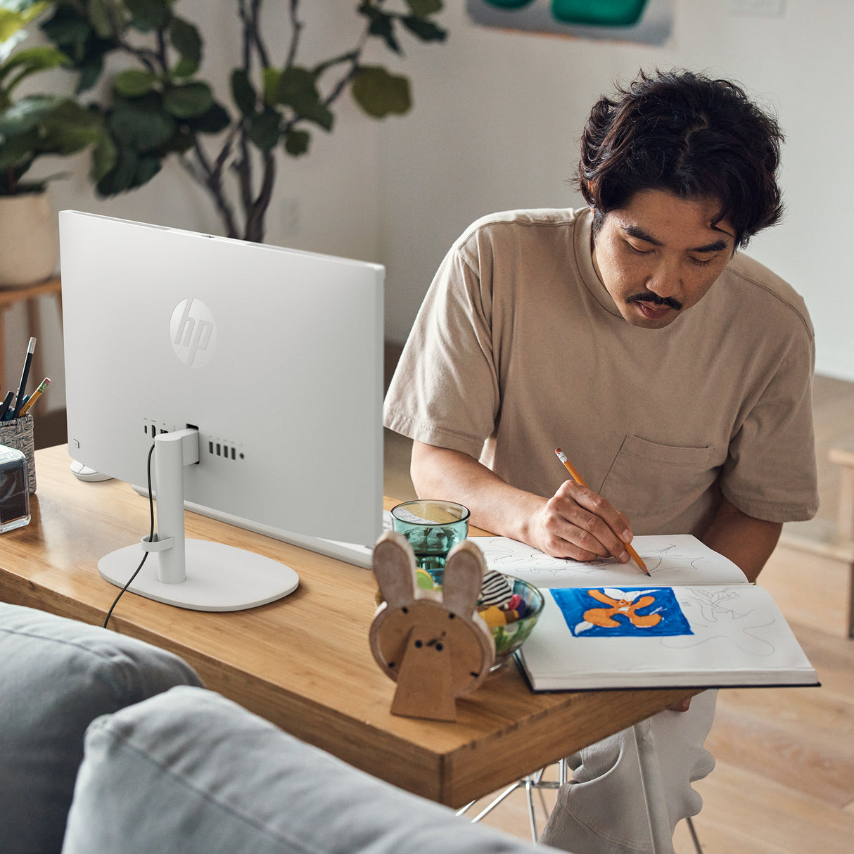 HP 22-dg0006la Intel® Celeron® N100 54.5 cm (21.4") 1920 x 1080 Pixeles 8 GB DDR5-SDRAM Windows 11 Home Wi-Fi 6 (802.11ax)