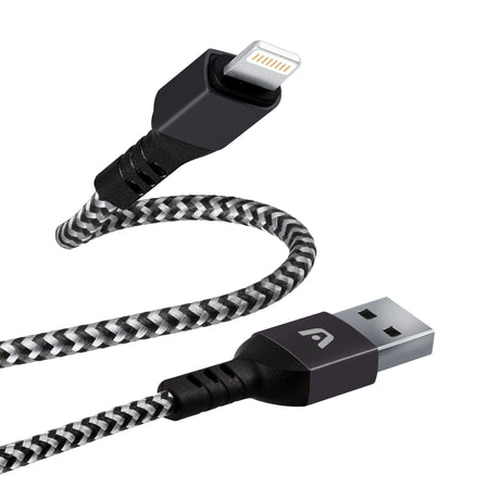 ArgomTech ARG-CB-0023BK cable Lightning 1.8 m Negro, USB A, Macho, Macho