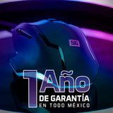 Vorago MO-504 ratón Juego mano derecha USB tipo A Óptico 6400 DPI