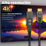 Manhattan 355698 Cables HDMI 50 m HDMI tipo A (Estándar) HDMI tipo D (Micro)