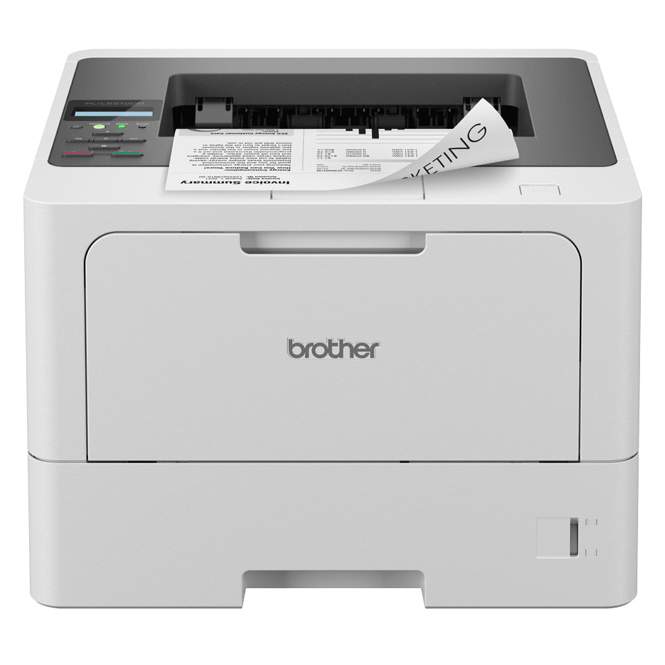 Brother HL-L5210DN Impresora Laser Negro, Blanco